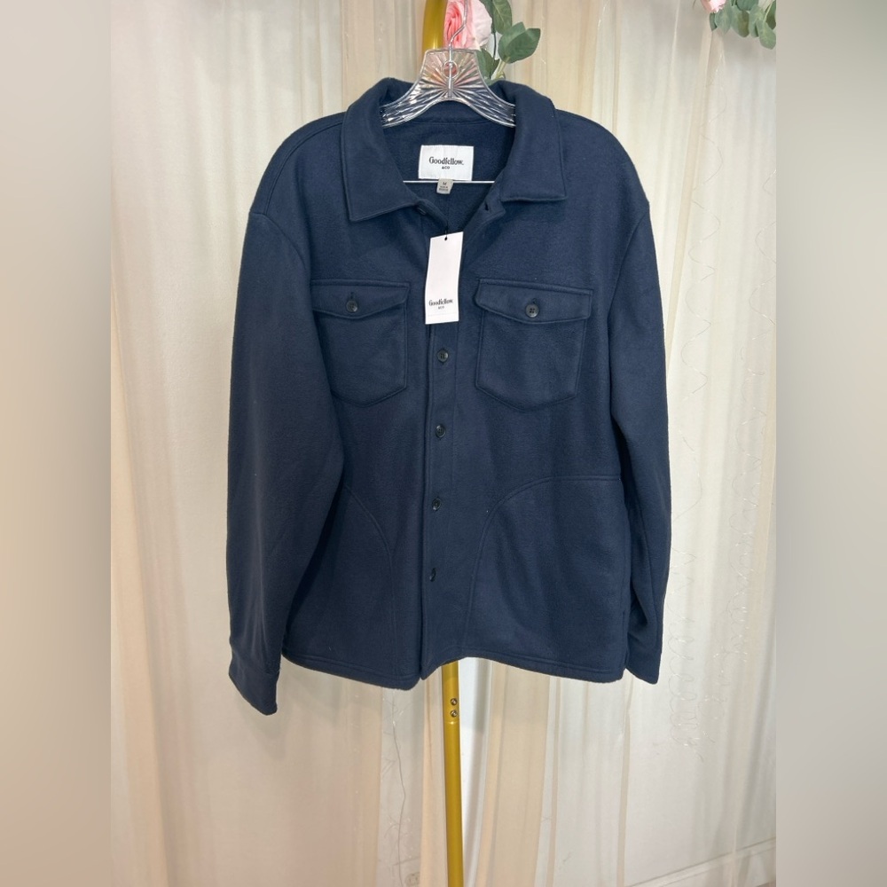 Goodfellow & Co Fleece Shacket Jacket NWT M